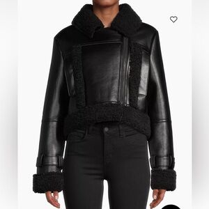 Apparis Jay Faux Leather moto jacket